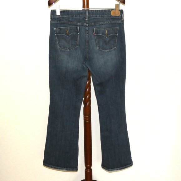 Levi's 526 Slender Boot Stretch Denim Bootcut Jeans - Picture 6 of 7